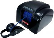 Pactrade Marine Boat Electric Anchor Winch Up to 45lb (20kg) LED Light Wireless Remote Control 12V 100ft Braided Blue Line